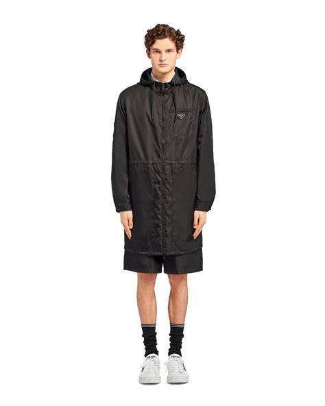 prada men's raincoat